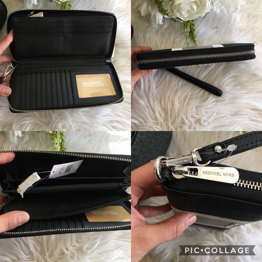 Last set✨Michael Kors medium abbey Backpack&wallet - Picture 6 of 8